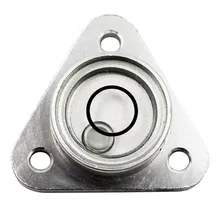 Nivel de Burbuja Triangular de metal, Nivel Universal de Burbuja para el Balance de Sartorius, prevención de deslizamiento, diámetro de 26x15x9,5mm