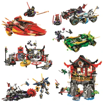 

Ninjagoed Temple of Resurrection Building Blocks Sets Bricks Ninja Movie Classic Model Kids Toys Marvel Compatible Legoings