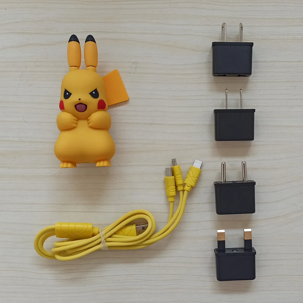 Kawaii пикачуэ дизайн Usb зарядное устройство для мобильного телефона настенное зарядное устройство адаптер для samsung Galaxy S8 S7 S6 Edge S5 J7 J5 J3 A5 и т. д