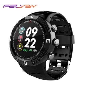 

FELYBY F18 outdoor GPS positioning sports Smartwatch call message reminder heart rate BT 4.2 smart watch IP68 waterproof compass