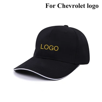 

Black motorsports Outdoor Baseball Cap Hat Car Logo caps Sun protection chapeau sports headdress car accessories for Chevrolet