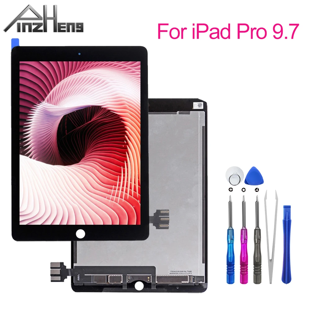 PINZHENG AAA + LCD для iPad Pro 9 7 A1673 A1674 A1675 ЖК дисплей кодирующий преобразователь сенсорного
