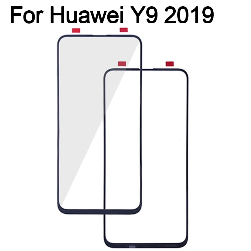 Для huawei Y9 Prime 2019 передних боковых Стекло сенсорный экран Экран для премьер-2019 LCD