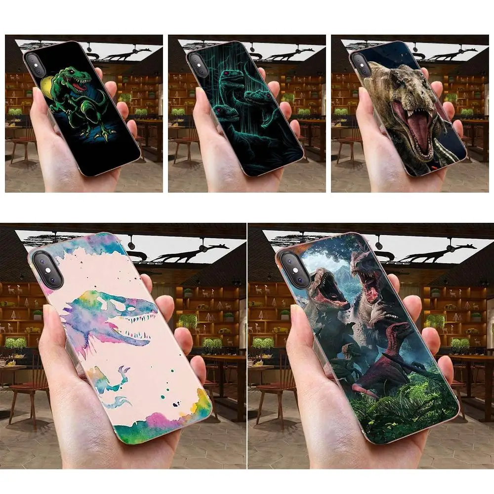 Мягкий чехол из ТПУ с мультяшным динозавром открытым ртом для Xiaomi Redmi Mi 4 7A 9T K20 CC9
