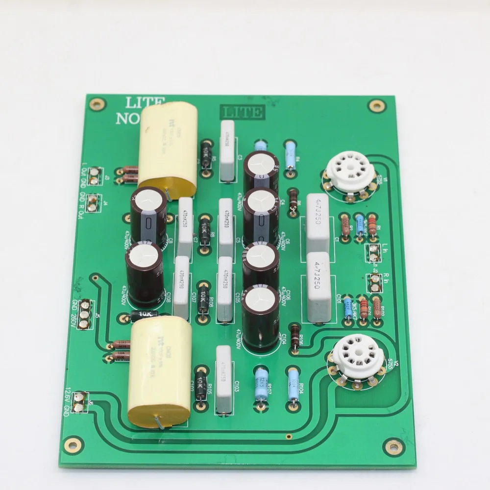 

LS67 Tube Preamplifier Board 5755 Tube Zoom Classic Preamp Amplifier Fnished Board