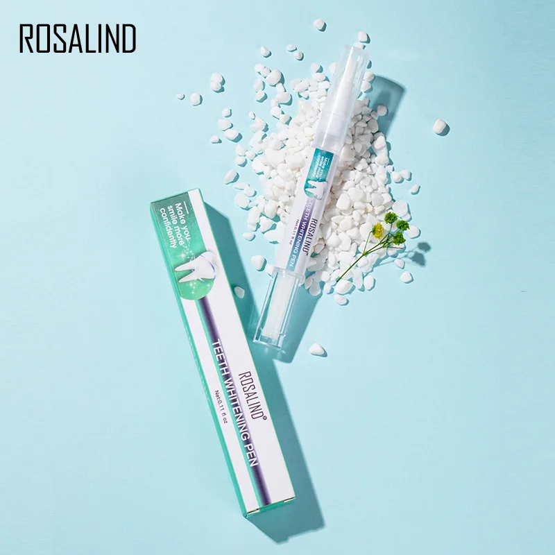 Популярная Ослепительная ручка ROSALIND для белого отбеливания зубов гель яркий