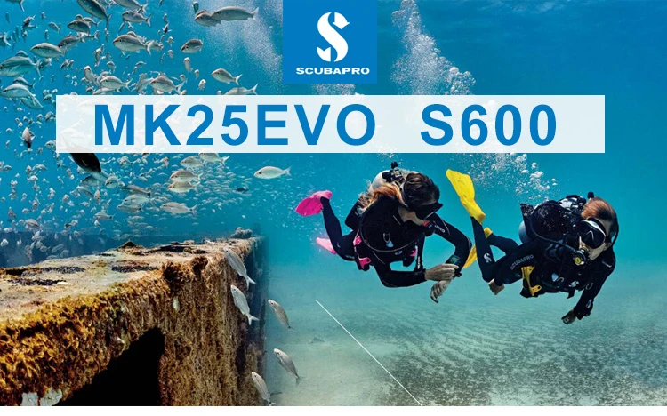 Регулятор для дайвинга NiteScuba для подводной фотографии Scubapro MK 25 Evo/S600 регулятор