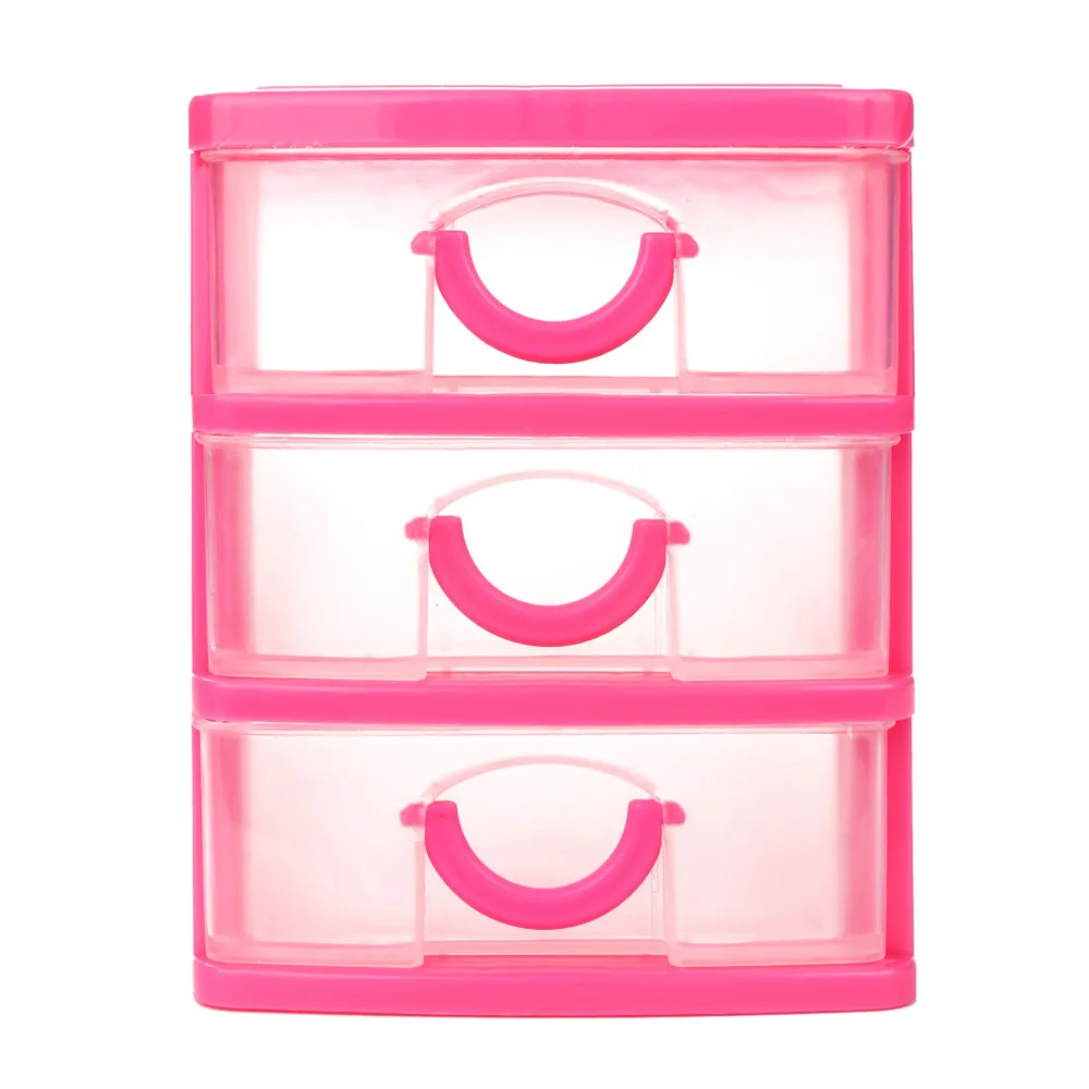 Прочный пластиковый чехол для хранения, мини Настольный ящик для мелочей, чехол для мелких предметов с ящиками, косметический Органайзер, чехол s and Box