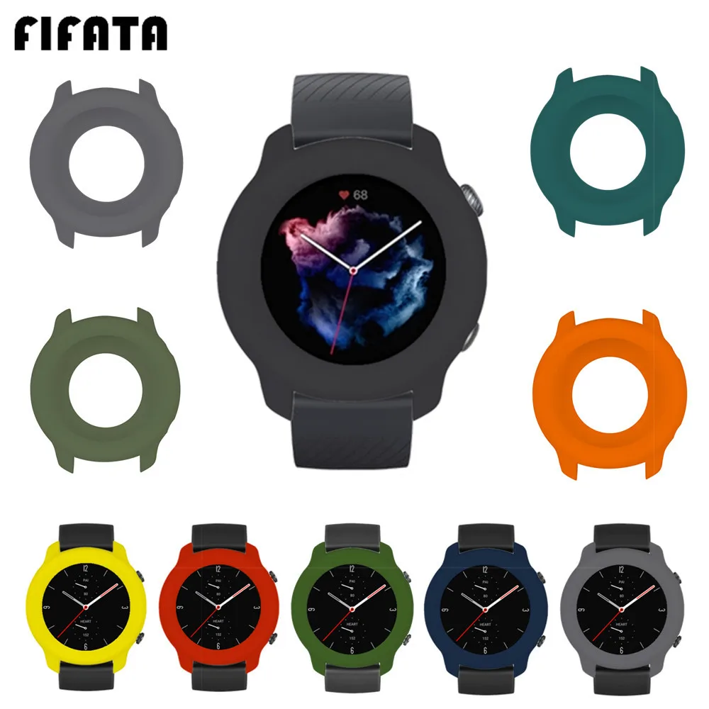 Силиконовый защитный чехол для Xiaomi Amazfit GTR3 GTR 3 pro GTR2 2e GTR47mm бампер | Электроника