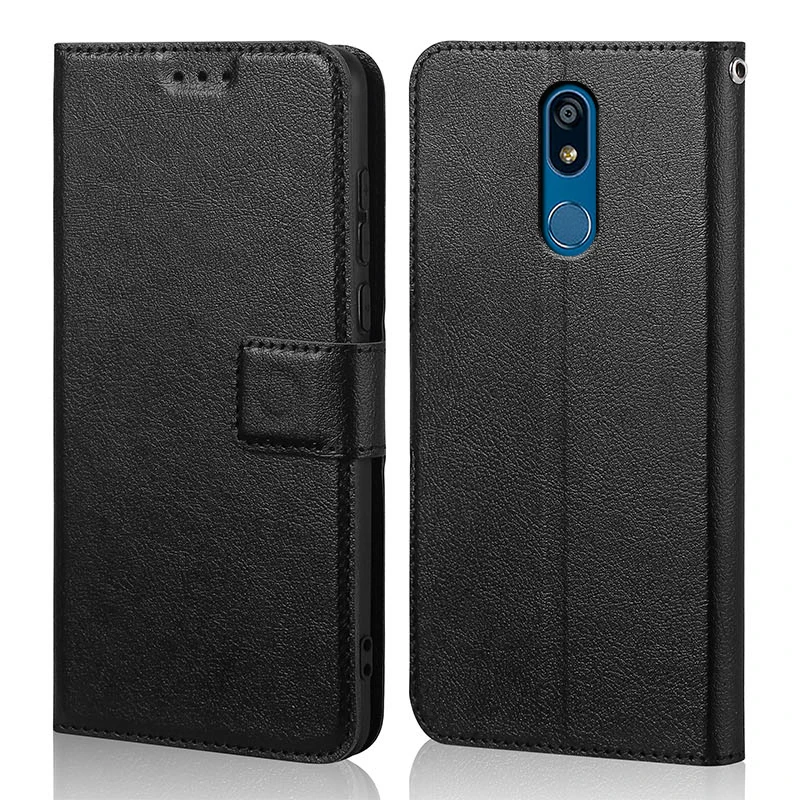 Silicone Flip Case For LG K40 Luxury Wallet PU Leather Magnetic Phone Bags Cases For LG K40 with Card Holder 6