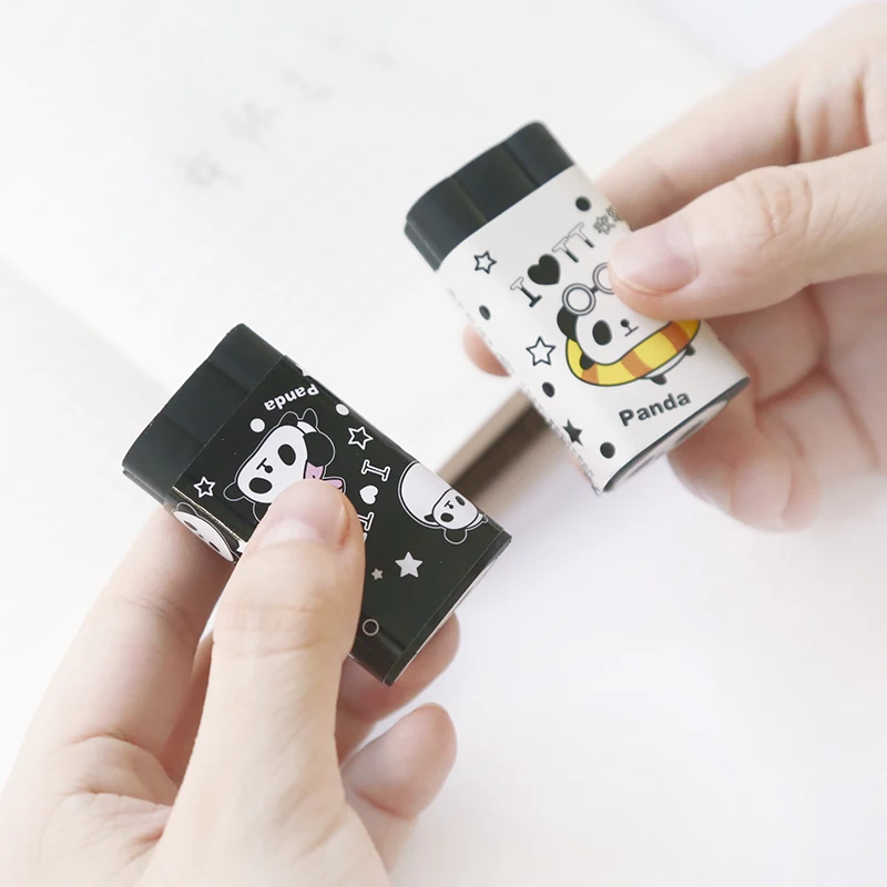 

2020 New Arrive Creativity Cartoon Cute Children Panda Eraser Clean Eraser Drawing Student Novelty Art Supplies Stationery Gifts
