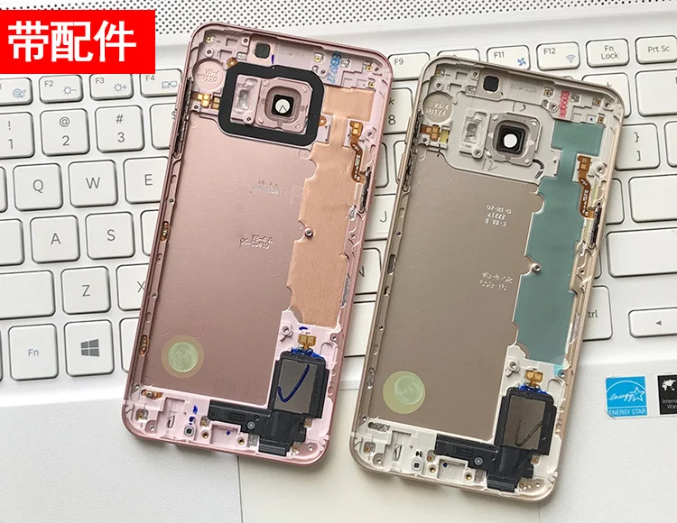 Подарок+ для samsung Galaxy c5000/c7000 Крышка батарейного отсека с Полный комплект двери чехол для задней части телефона задняя крышка с клейкой дверью