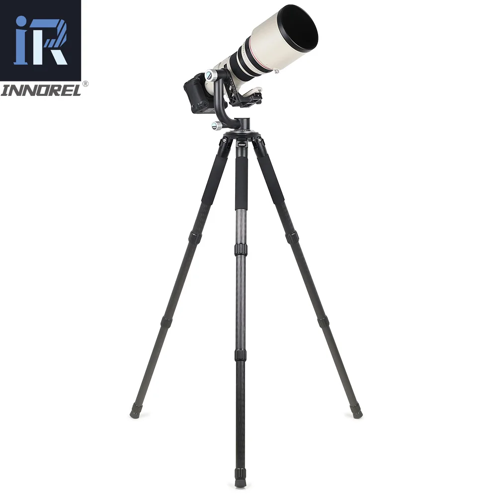 INNOREL CH5 Professional Gimbal Head Cantilever Tripod Head 360 Degree High Coverage Panoramic For Heavy Digital Camera Lens