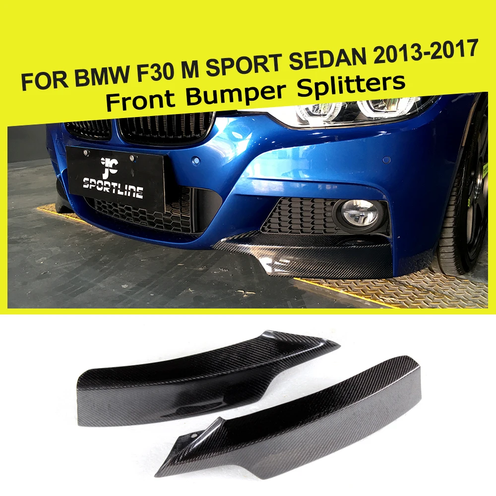 Для BMW F30 F31 320i 325i 328i 335i M Sport Sedan 4 двери 2012-2017 сплиттеры переднего бампера из