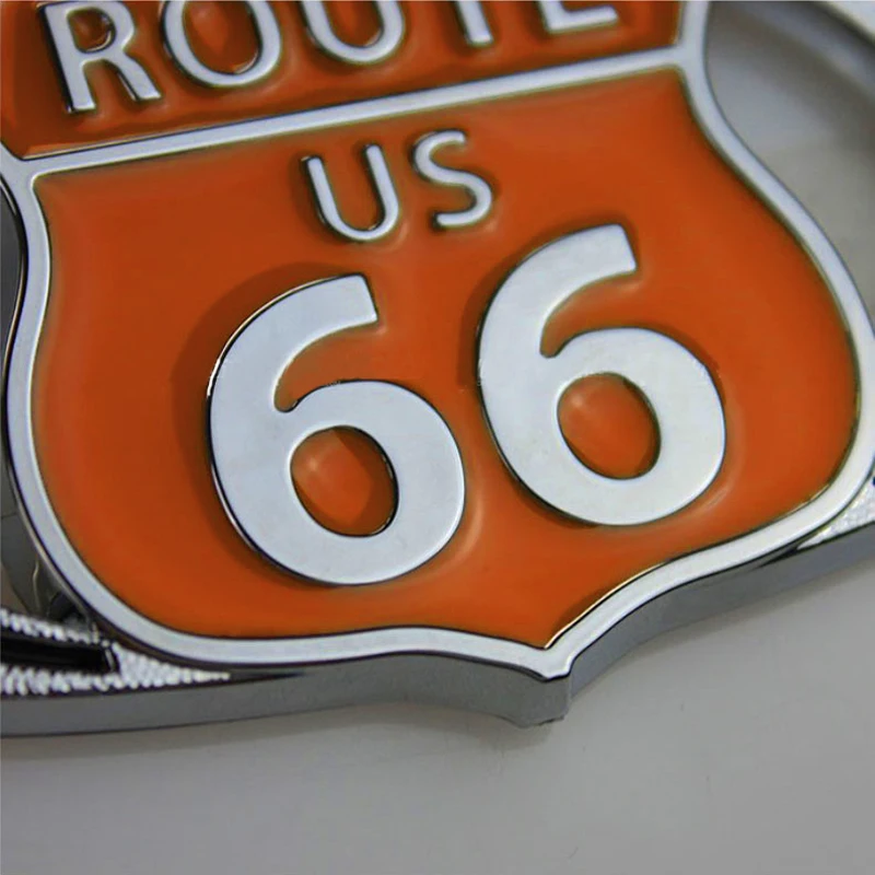 3D Metal ROUTE US 66 Decal - Image 4