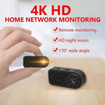 

2 Million Pixels Wifi Mini Wireless Surveillance Camera 4K HD Home Monitor Motion Detection Night Vision Infrared APP Control