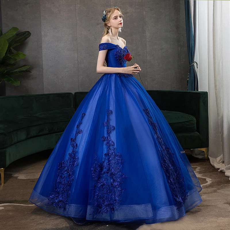 Quinceanera Dresses Sexy V-neck Ball Gown Vintage Lace Embroidery Party Prom Formal Quinceanera Dress Plus Szie