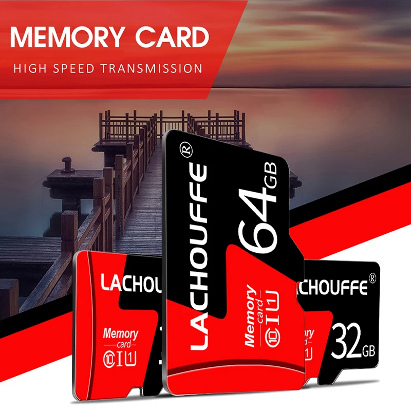 Micro SD TF карта 8 ГБ 16 ГБ 32 ГБ 64 Гб C10 флэш-накопитель карта памяти Microsd 8 16 32 64 ГБ для смартфона адаптер