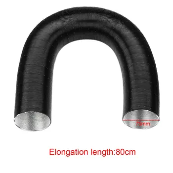 

42/60/75mm Replacement Part Car Accessories Parking Warm Heater Spare Aluminum Foil Insulated Repair Air Inlet Pipe Combustion