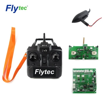 

Flytec 2011-5 Generation 2.4G 4CH Transmitter/12.5*3.5*7cm Brushed Motor/Hull Circuit Board for Bait RC Boat Model Spare Parts