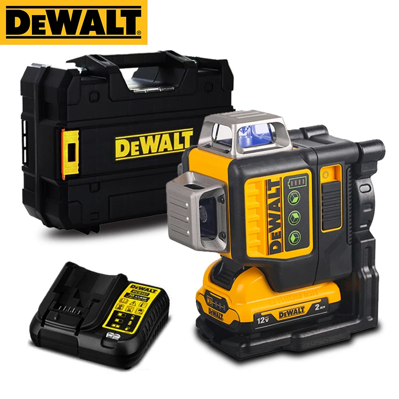Dewalt Laser Level Green 3d 12line Marker Vertical And Horizontal