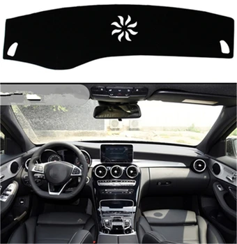 

SJ Non-Slip Car Inner Auto Dashboard Cover Dashmat Pad Sun Shade Dash Board Cover For Mercedes-Benz C Class 2015 2016-2019
