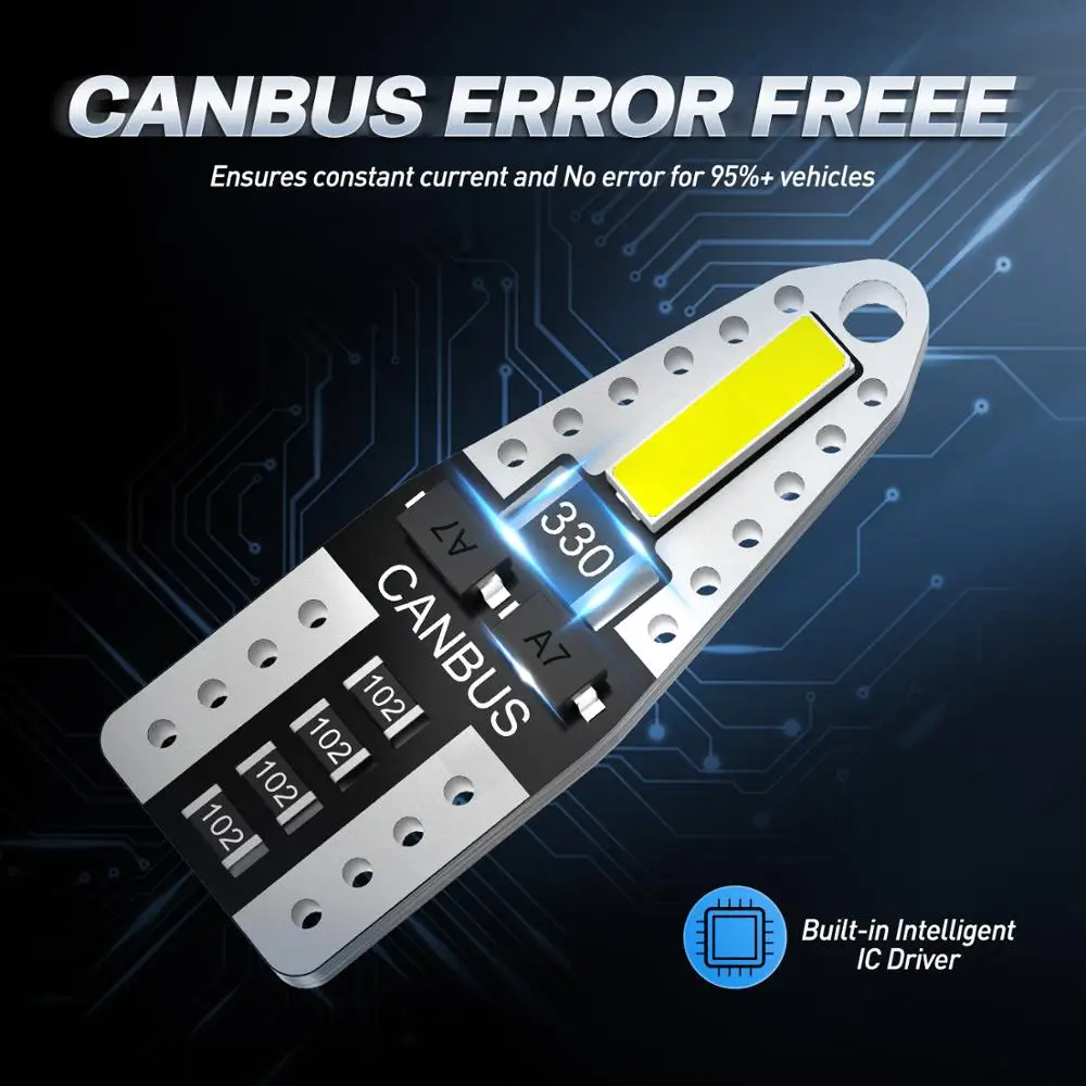 10 светодиодов Canbus W5W 194 внутренние Автомобильные фары для RENAULT SCENIC CLIO LAGUNA MEGANE CAPTUR