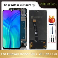 Ensemble écran tactile LCD de remplacement, 6.21 pouces, pour Huawei Honor 20i 20 Lite HRY-LX1T=