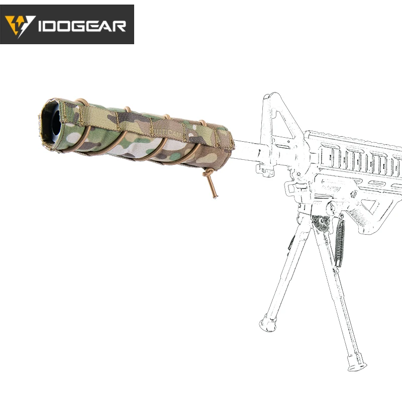 

IDOGEAR 18cm/7" Suppressor Cover Silencer Heat Cover Shield Sleeve Muffler Tactical Shooting Military Airsoft Accessories 3529