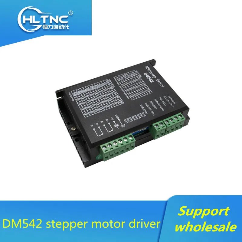 

High quality 1 pcs DC20-50V 4.2A DM542 stepper motor driver motor controller for Nema23 motor