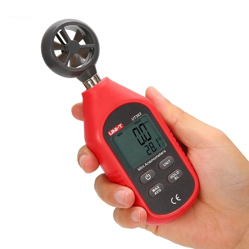 UNI-T UT363BT Handheld Mini Digital Bluetooth Anemometer Wind Speed Tester 