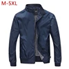 M-5XL Spring Summer Jacket Men Casual Thin Thick Windbreaker College Bomber Black Windcheater Homme Varsity Jacket Big Size YJ19 ► Photo 1/6