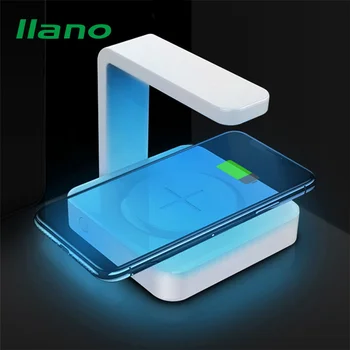 

LLANO 5 10W Wireless Charge UV Sterilizer Ultraviolet Sanitizer Disinfection Mobile phone Disinfector Home Personal Sanitizer