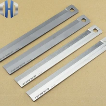 Titanium Alloy Metric Ruler Primary School Stationery Ruler 15cm Measurement Tool Drawing Ruler stainless metal ruler practical metric and inches measurement double sided thick precision calibration 15 20cm ruler
