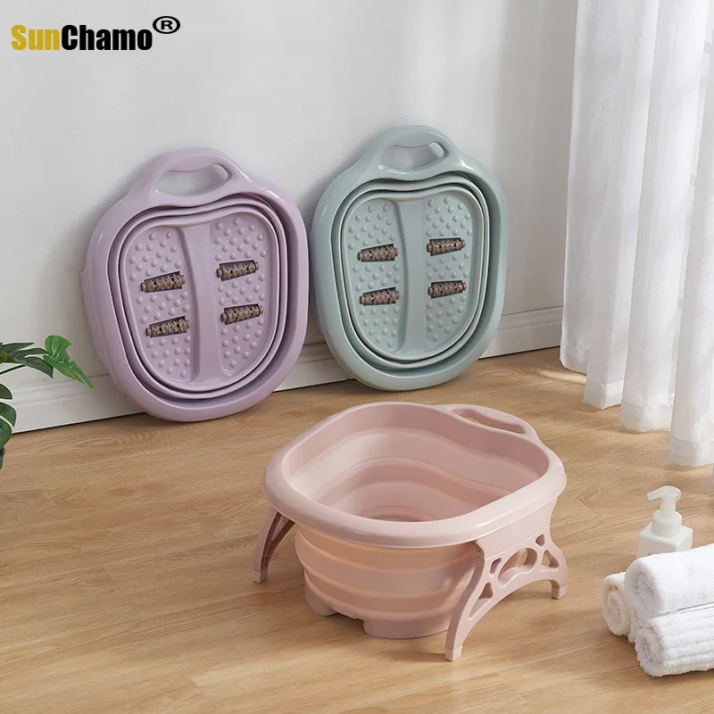 

Баня для ног Пластиковая Складная, для педикюра