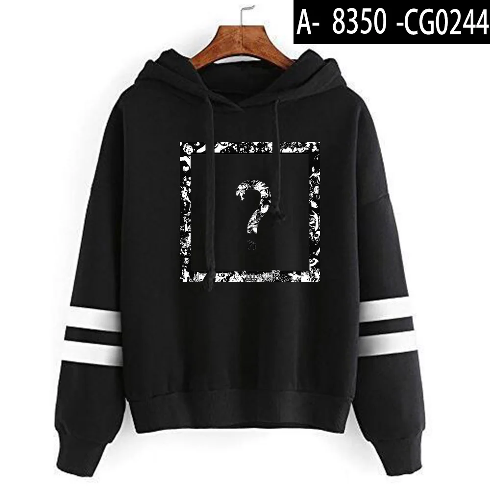 E XXXtentacion толстовки для женщин/мужчин с длинным рукавом модные с капюшоном средней длины толстовки горячая распродажа Повседневная Уличная одежда - Цвет: E