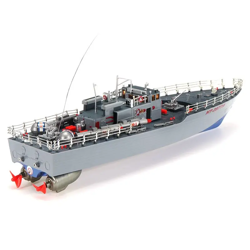 1/115 2 4G EHT 2877 ракета Разрушитель RC лодка 4 км/ч модели автомобилей на открытом