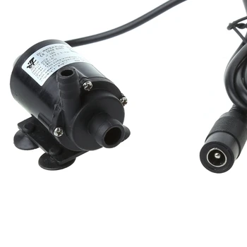 

DC 12V Solar Power Hot Circulation Water Pump Brushless Motor Aquarium Pond Submersible 200L/H