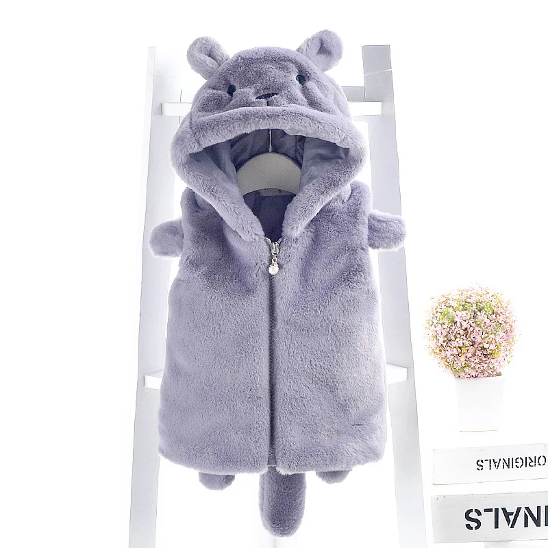 Детский жакет из денима для девочки; плотная Детская жилетка на осень и зиму, из вельвета, для мальчика, шерстяной свитер, на возраст 1, 2, 3 года, на возраст 0-Детский теплый жилет Маленькая детская одежда F