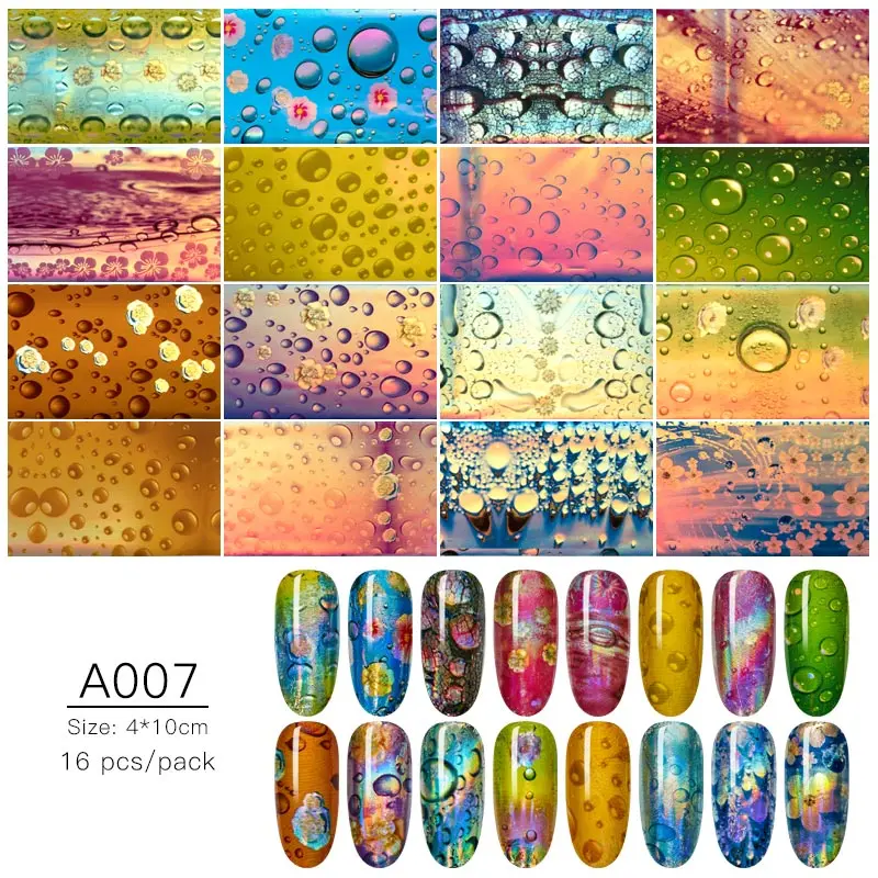 100*4 см стикеры 3D на ногти Nail Art Снежинка лазерные блестящие наклейки для ногтей в рождественском стиле - Цвет: Q02051