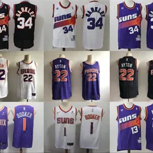 Мужской baskeball Phoenix Charles Barkley DeAndre Ayton Steve Nash DEWIN Booker женский Молодежный детский свитер