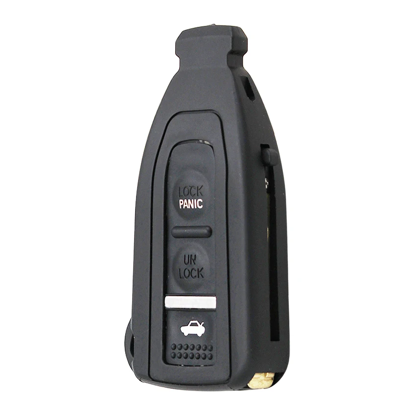 3 кнопки Smart Prox дистанционного ключа оболочки чехол Fob Uncut Blade для Lexus LS430 2002-2006