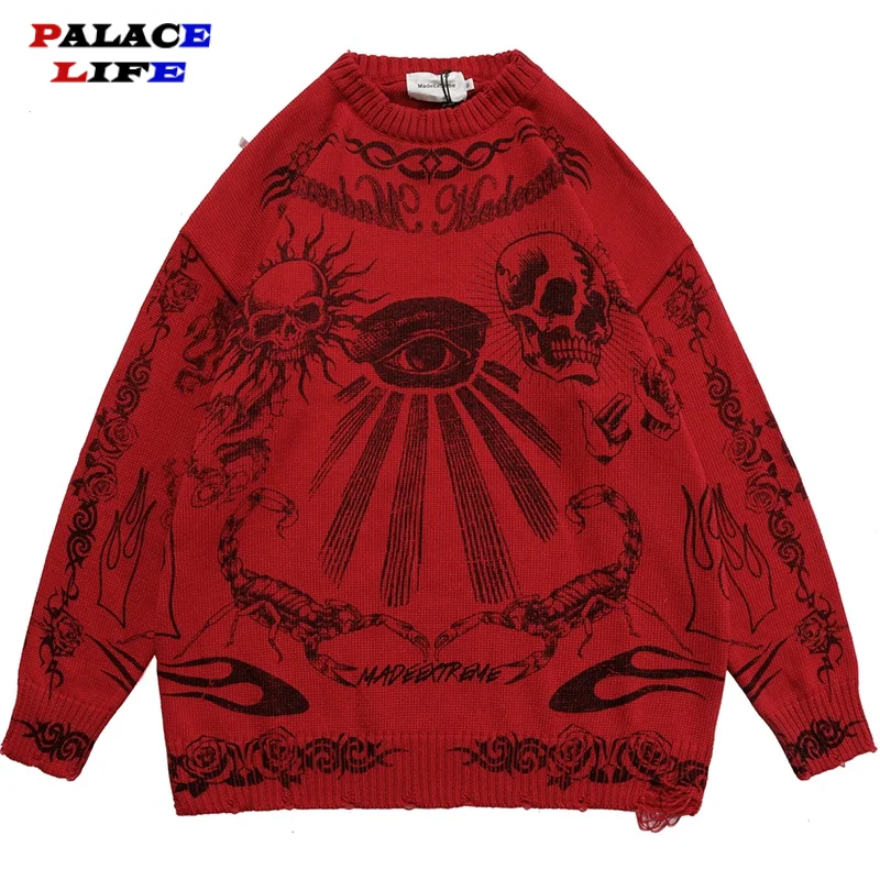 Oversized Sweater Men Women Harajuku 