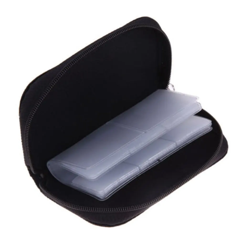 Слот для карт памяти бумажник 22-Micro SDHC CF SM защитный кейс для хранения сумка, держатель Слот для карт памяти кард-ридер корпуса коробка для хранения