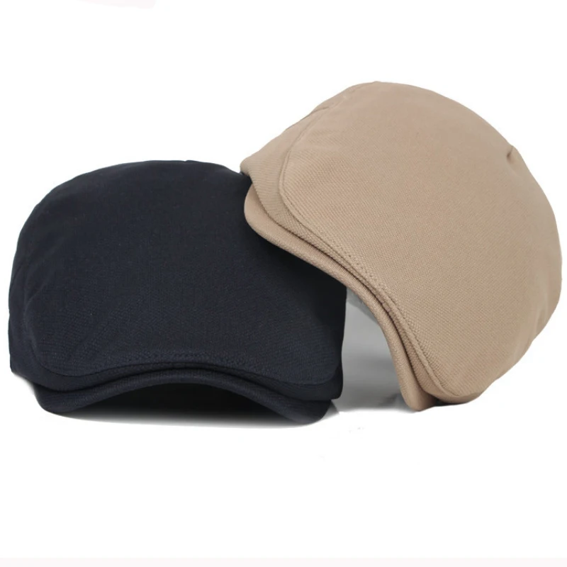 

Berets for Men Women Spring Autumn Newsboy Ivy Flat Cap Solid Plain Driver Cabbie Gastby Cap Vintage Women Men Beret Cap