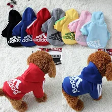 Adidog-Clothes Hooded Sweatshirt Pet-Jacket Dogs Small Hot-Selling for Medium Cotton