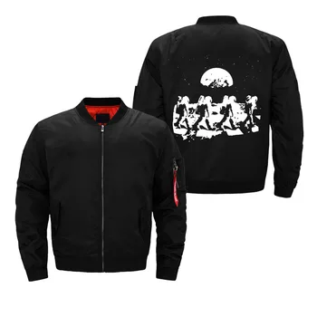 

Spring Autumn Men Bomber Flight Pilot Jacket Men Flight Jacket Pilot Male Motorcycle race coats Oversize jacket dropshipping
