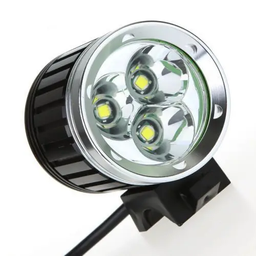 Led3t6 велосипедная фара из алюминиевого сплава с защитой от дождя Ночная езда
