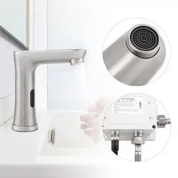 

Shower Faucet Bathroom Faucet Stainless Steel Intellisense Hot&Cold Water