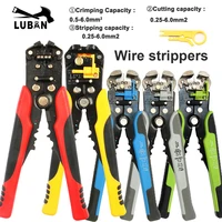 ЛЮБАНЬ HS-D1 AWG24-10 (0.2-6.0mm2) дизайн Многофункциональные автоматические плоскогубцы для зачистки Кабеля Для Зачистки проводов Обжимной инструмент Для Резки - изображение